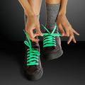 Glow-in-the-Dark Green Shoelaces